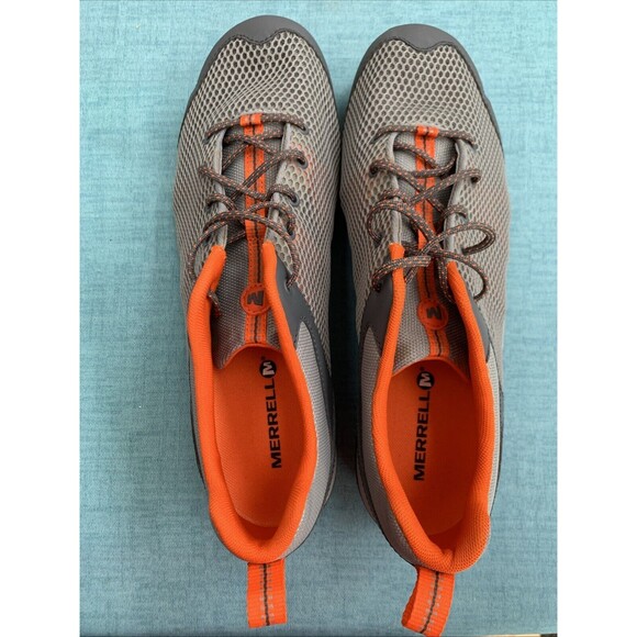 MERRELL MEN'S RAPIDBOW ORANGE MESH TRAIL HIKING SHOES Castle Rock 10.5 M - Picture 6 of 12